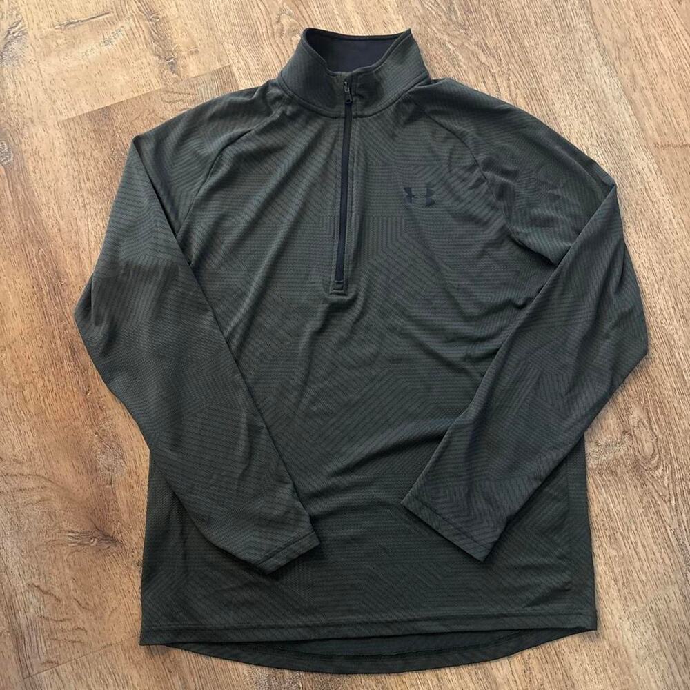 Under armour black quarter zip Mens Medium